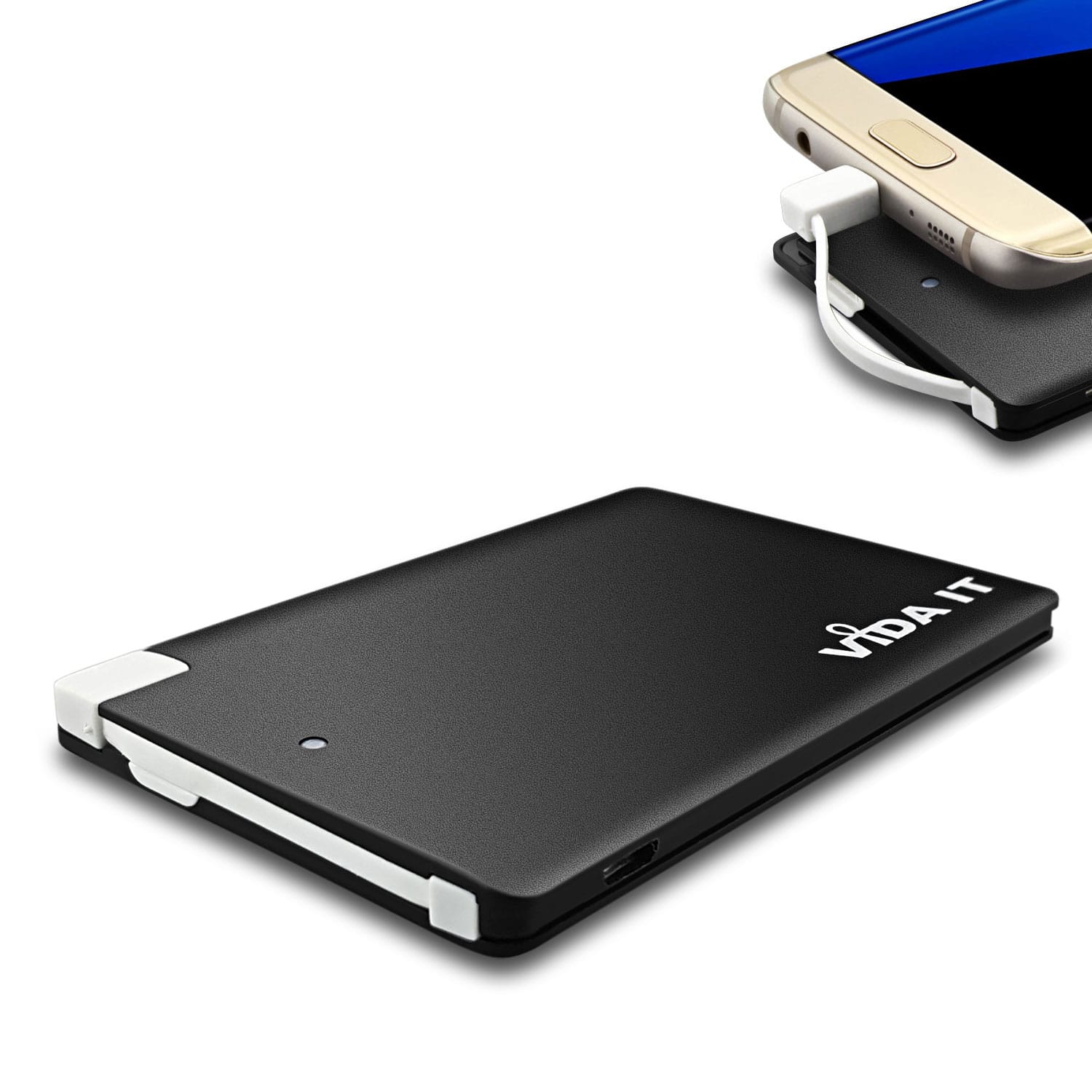 Vida IT vCard Super Slim 2500mAh Power Bank Portable Charger - Image 7