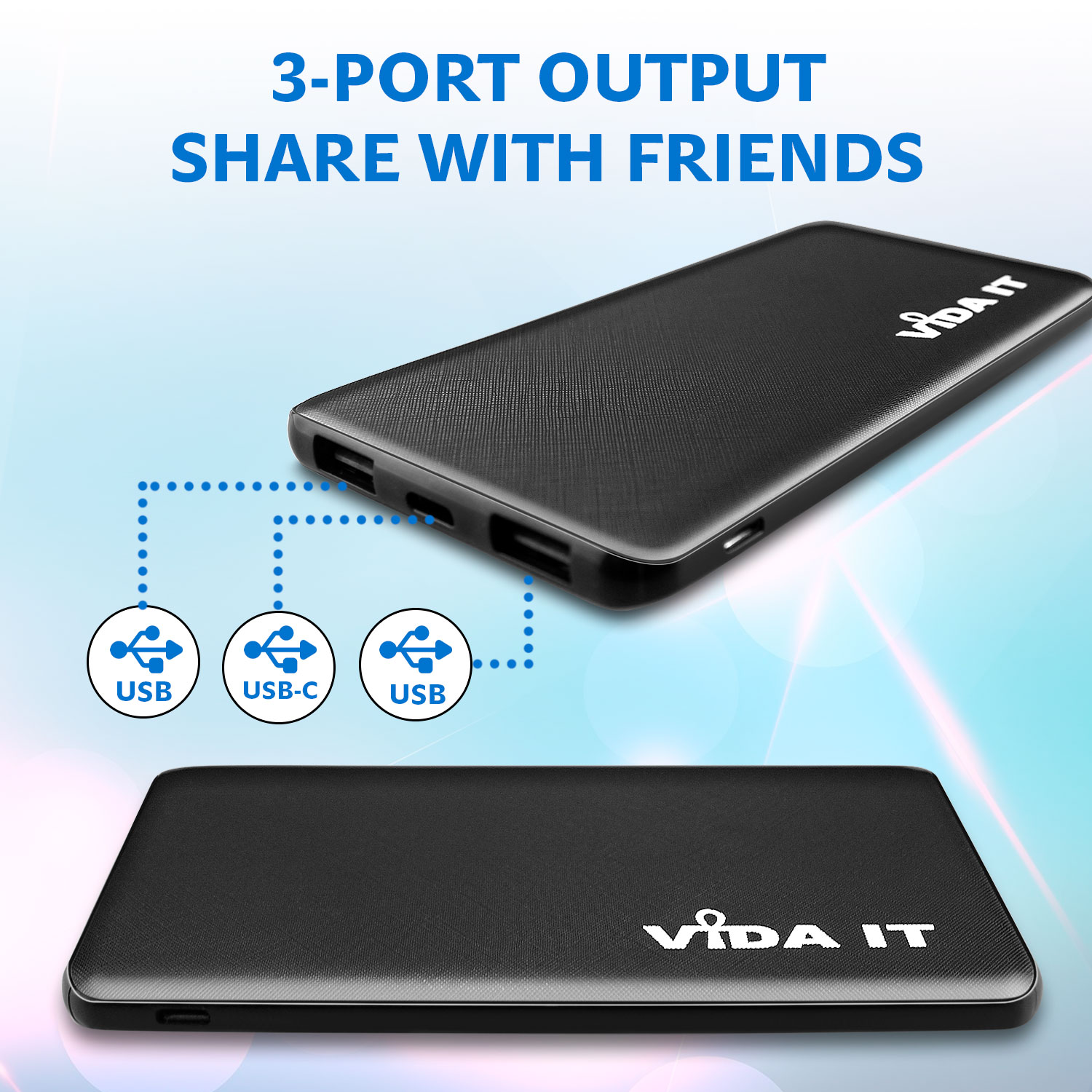 Vida IT V506 Slim Power Bank for Heated Vest Jacket Gilet Scarf 2.1A 5V USB Battery Pack, Portable Charger for iPhone Samsung Phones - Image 8