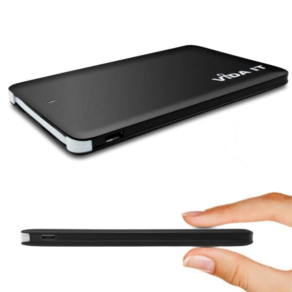Vida IT vCard+ Super Slim 4000mAh Power Bank Portable Charger Vida IT vCard+ Super Slim 4000mAh Power Bank Portable Charger