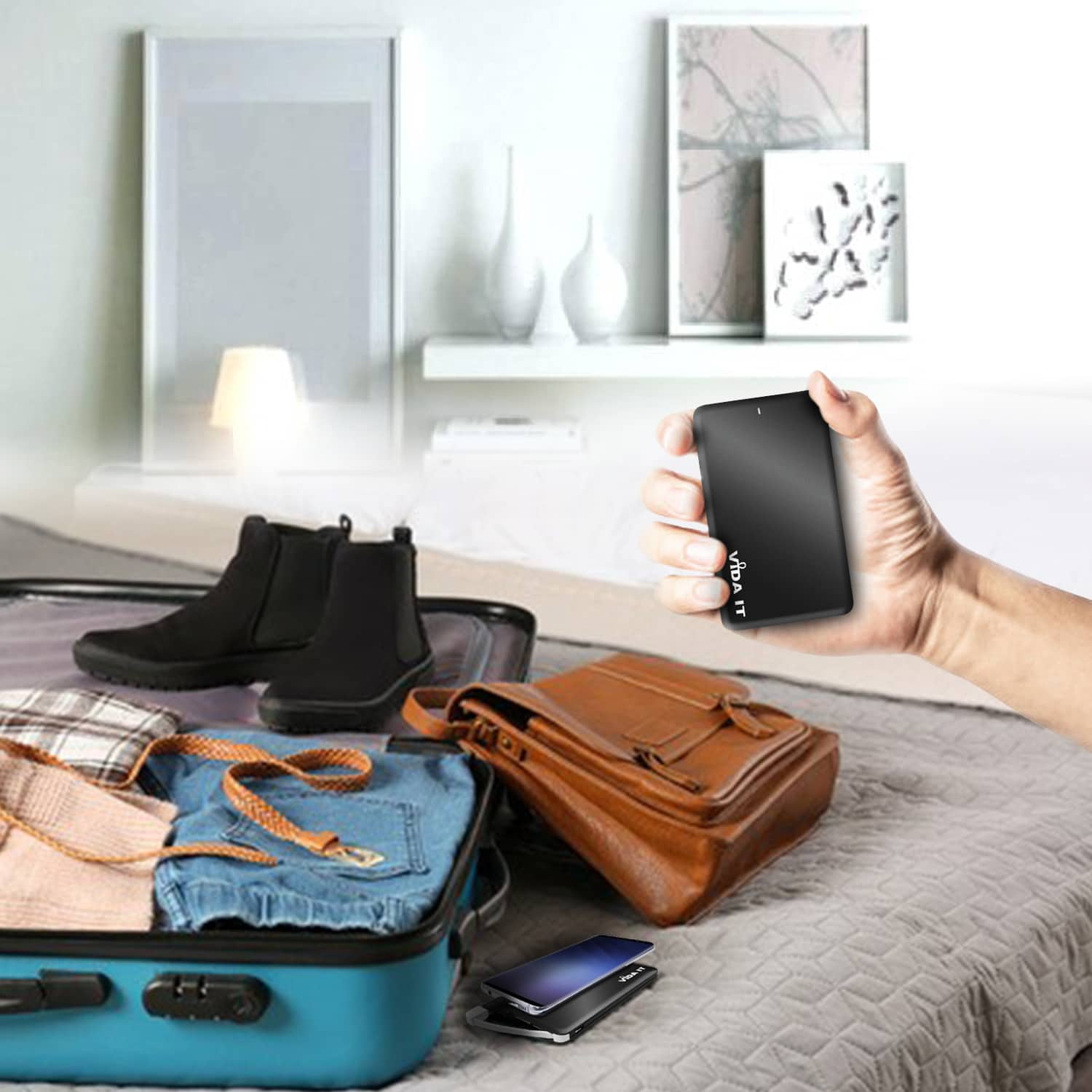 Vida IT vCard+ Super Slim 4000mAh Power Bank Portable Charger - Image 7